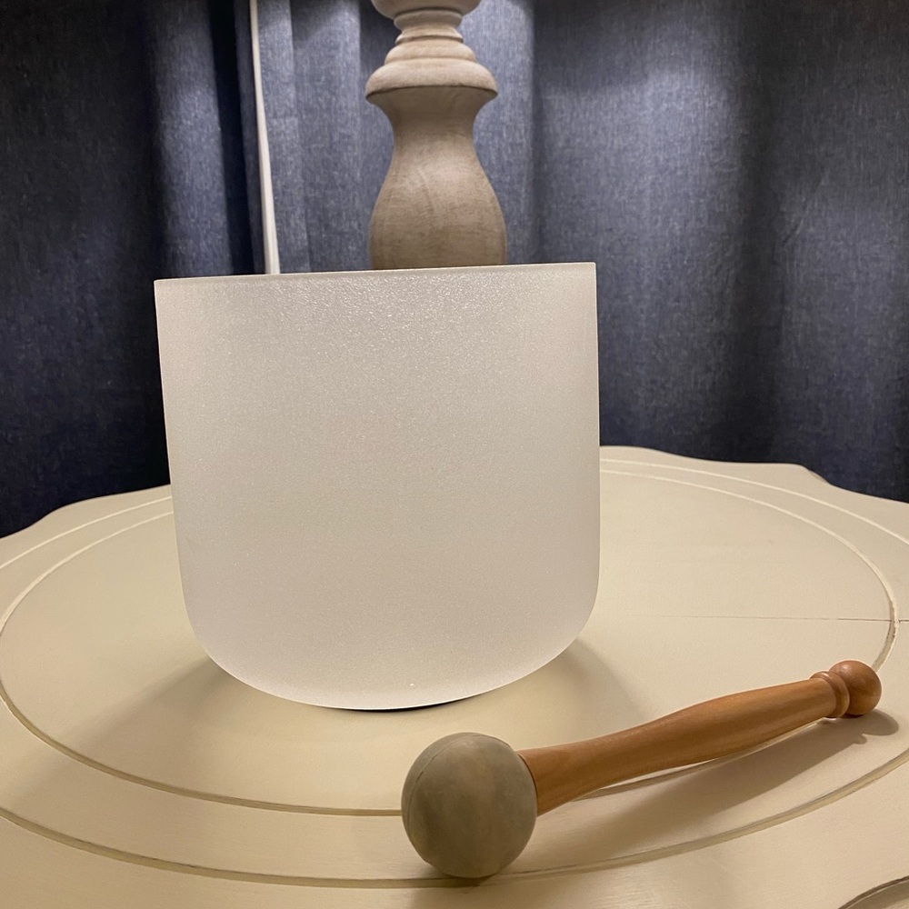 Crystal Tibetan Healing Bowl